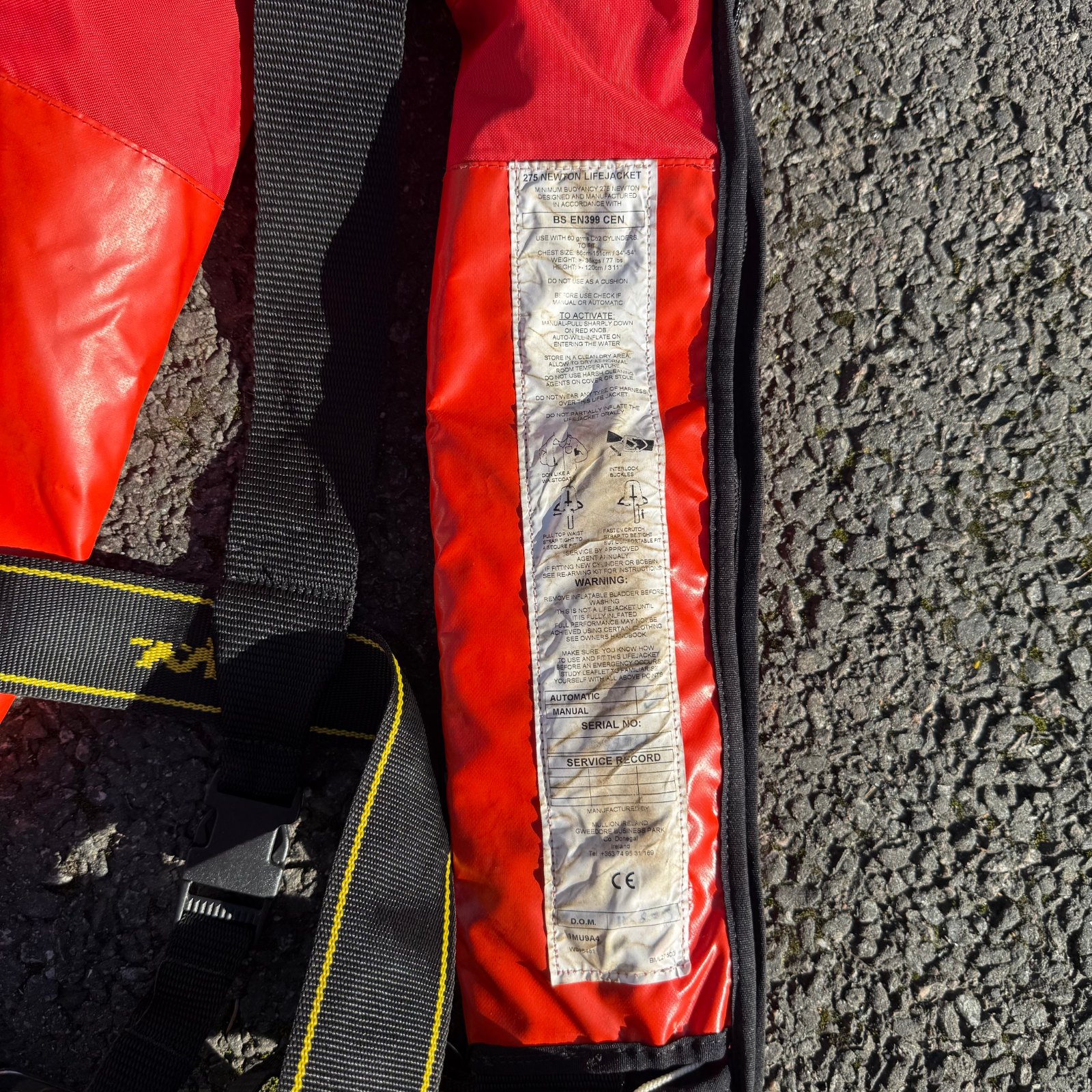 Mullion Mariner 275N Lifejacket -Adult 35kg+ — photo 5 of 9