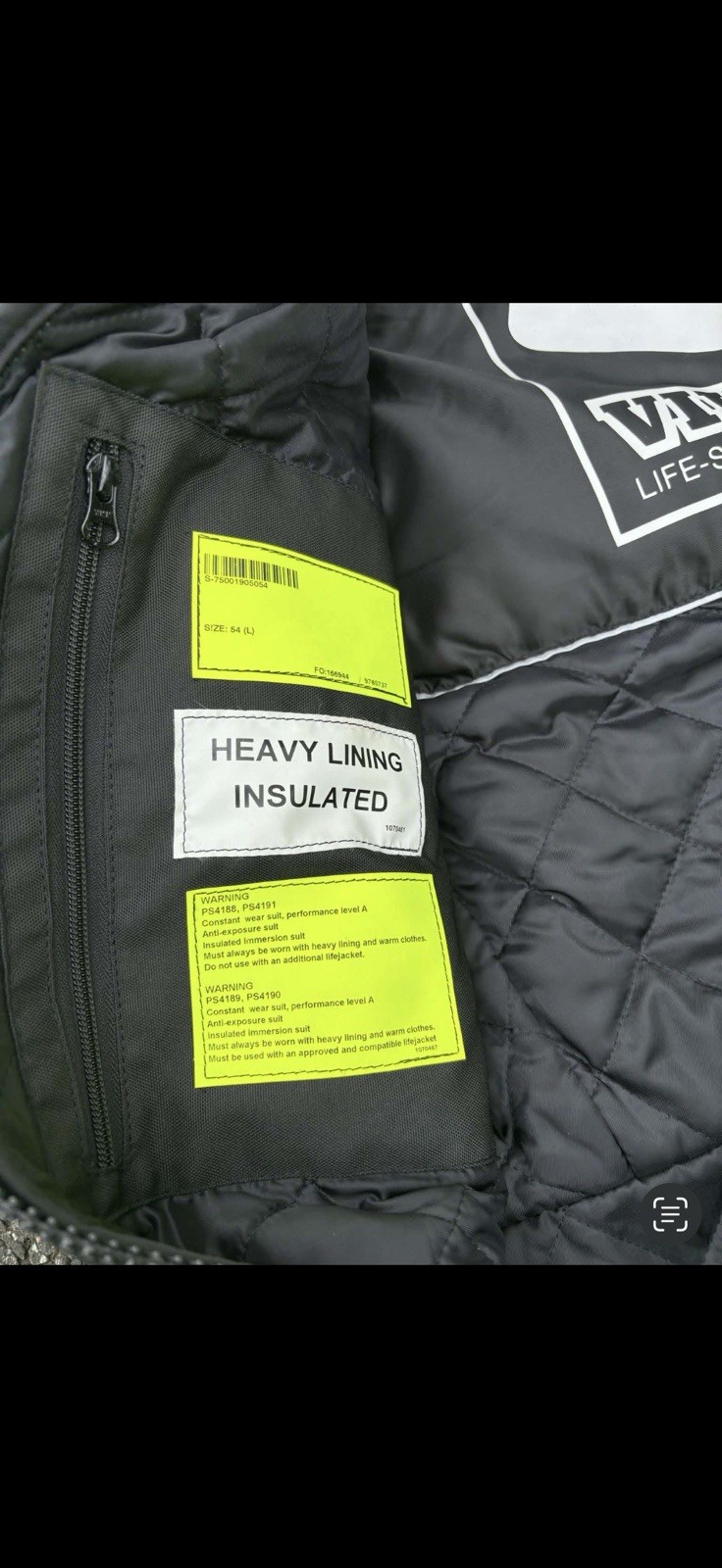 Constant Wear Suit - VIKING YouSafe Hurricane, Size XL — photo 4 of 4