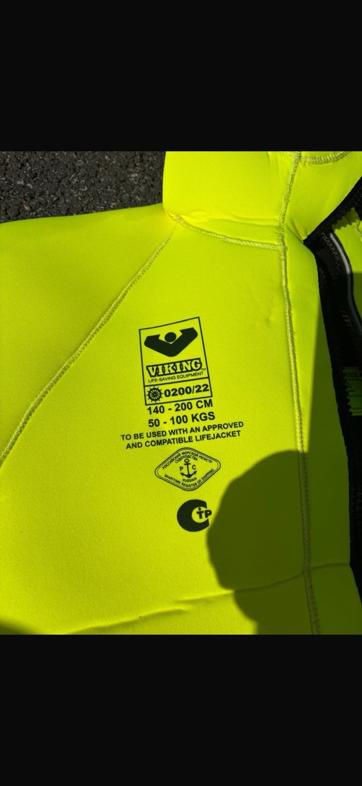 Viking PS2014 Hi-Vis Immersion Suit - Universal or Oversize — photo 4 of 6
