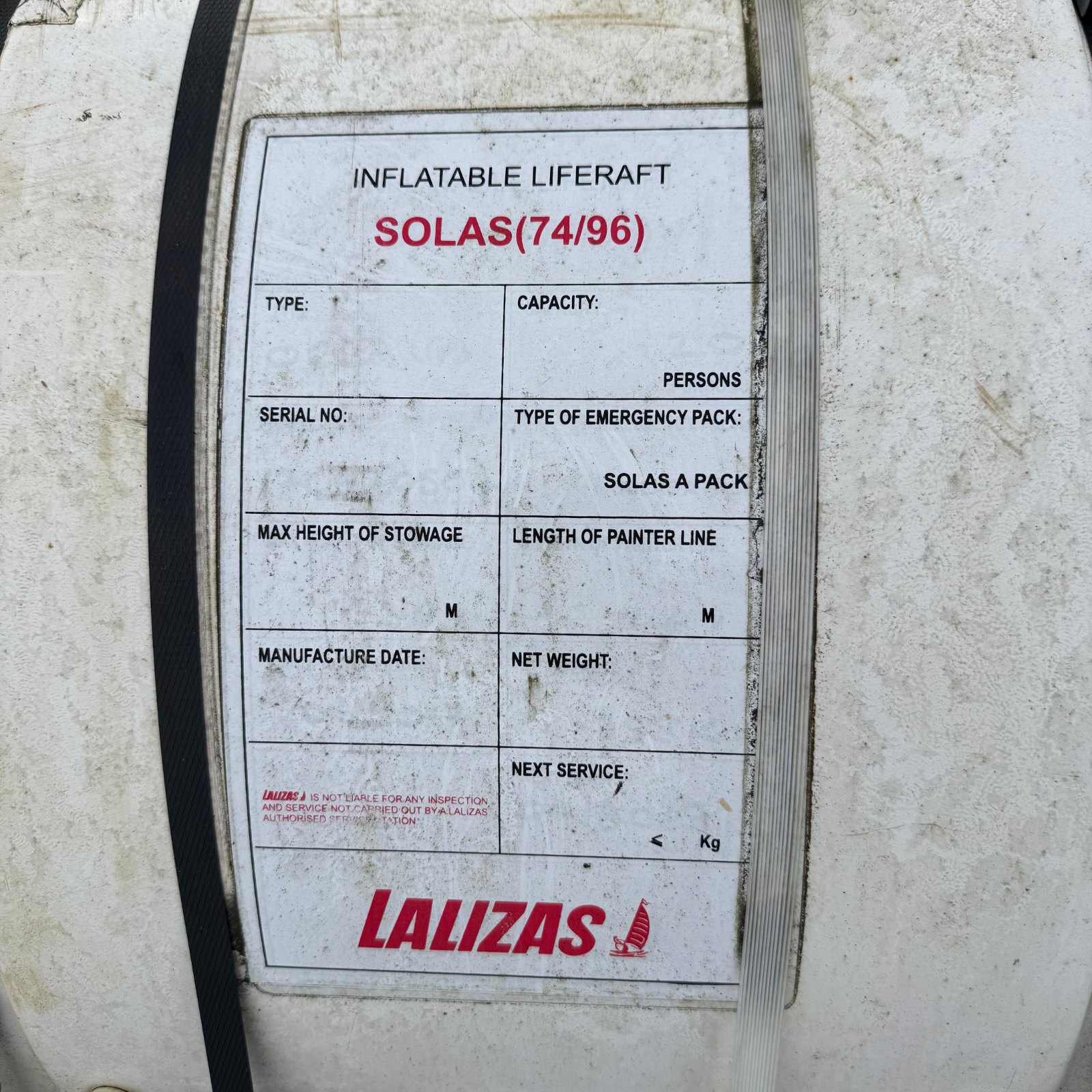 Lalizas 20-Person Lifearaft — photo 2 of 7