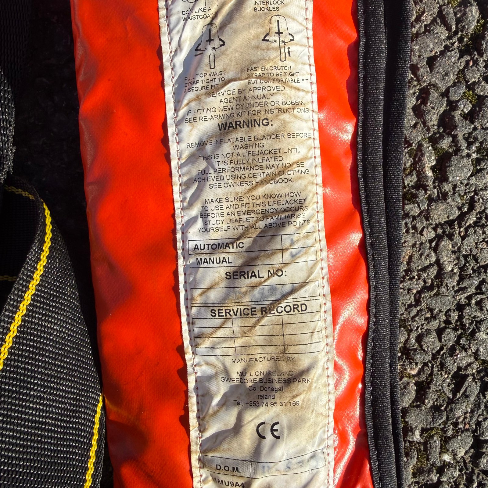 Mullion Mariner 275N Lifejacket -Adult 35kg+ — photo 8 of 9