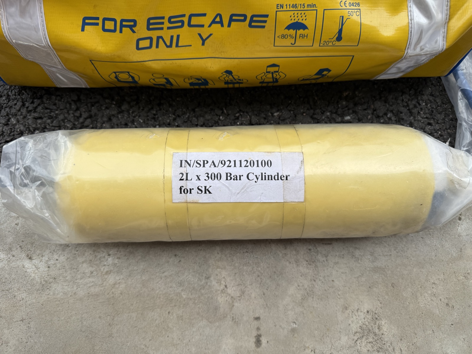 Spasciani SK1203 Emergency Escape Breathing Device (EEBD) — photo 2 of 4